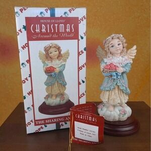 House of Lloyd Christmas Around the World The Sharing Angel #542383 Sealed 1997